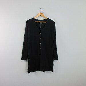 Cable & Gauge Women's Set Tunic Sweater Pants Set M Black Lounge NEW Knit 812